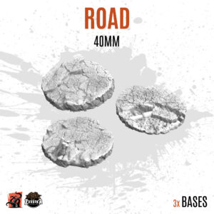 Road - 40mm base (3uds)